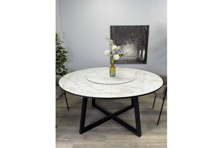 Стол Kenner SK1800, черный/керамика CARLA LARKIN-29