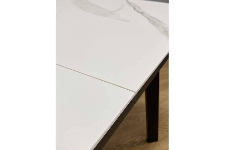 Стол KENNER AA1200 черный/керамика мрамор белый-6