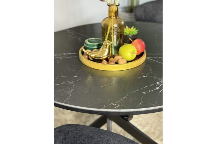 Стол KENNER R1000s черный/керамика черная-11