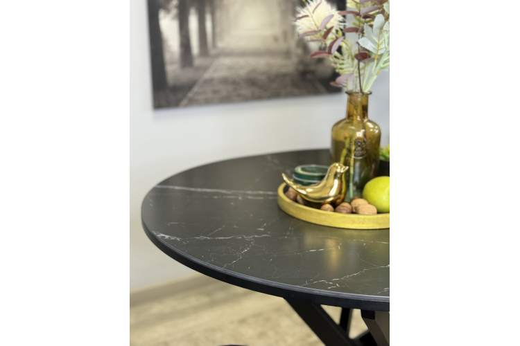 Стол KENNER R1000s черный/керамика черная-12