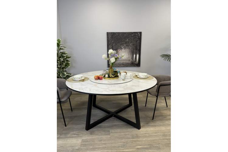 Стол Kenner SK1800, черный/керамика CARLA LARKIN-3