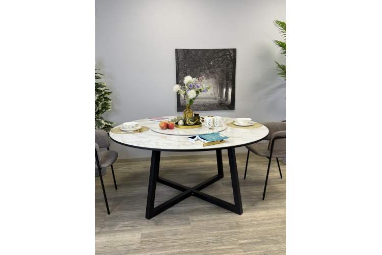 Стол Kenner SK1800, черный/керамика CARLA LARKIN-4