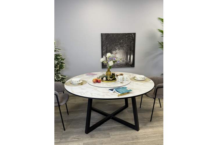 Стол Kenner SK1800, черный/керамика CARLA LARKIN-5