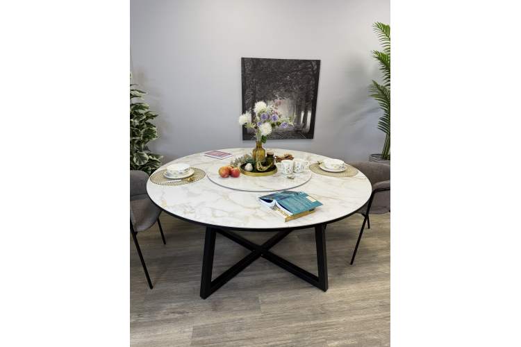 Стол Kenner SK1800, черный/керамика CARLA LARKIN-6