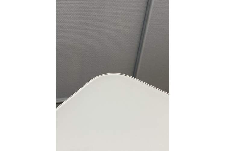 Стол KENNER 1100 М белый/стекло белое глянец-6