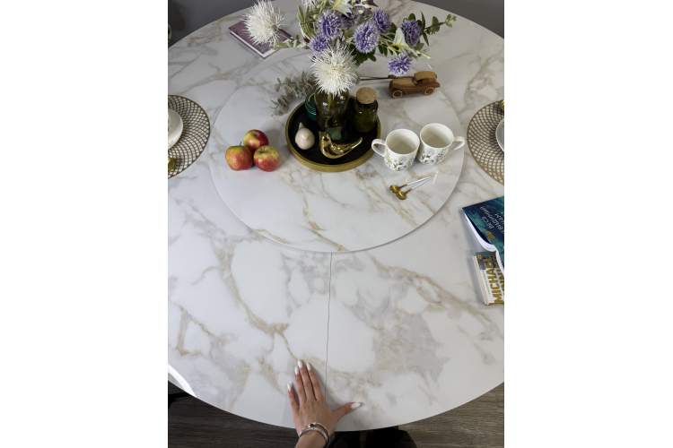 Стол Kenner SK1800, черный/керамика CARLA LARKIN-8