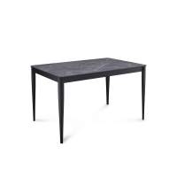 Стол KENNER KS1200 черный/керамика мрамор черный