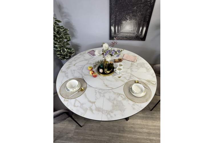 Стол Kenner SK1800, черный/керамика CARLA LARKIN-10