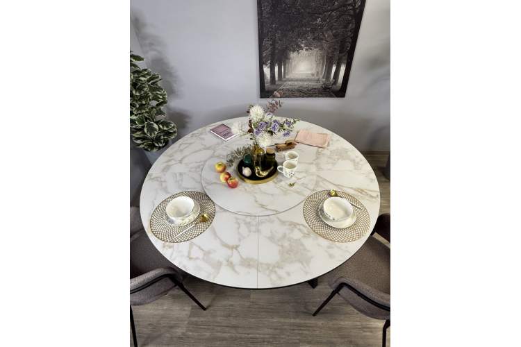 Стол Kenner SK1800, черный/керамика CARLA LARKIN-11