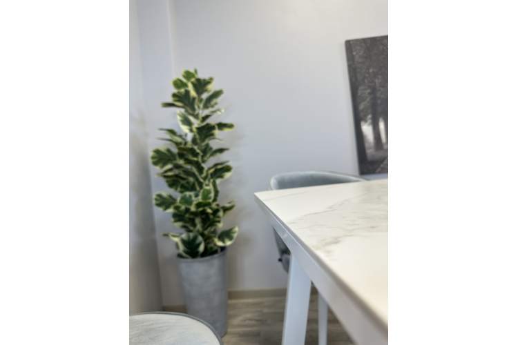 Стол KENNER AZ1200 белый/керамика мрамор белый-6