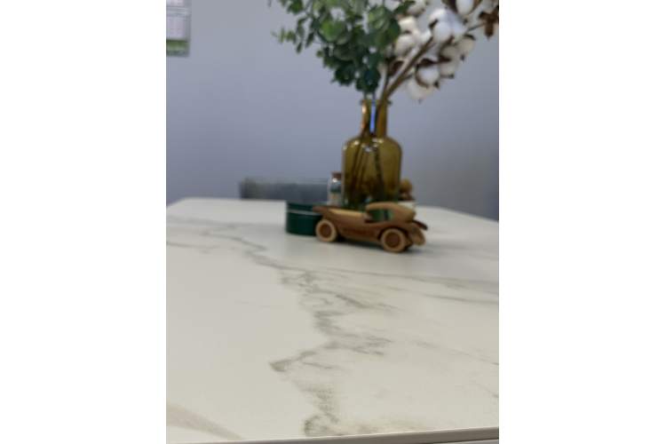 Стол KENNER AZ1200 белый/керамика мрамор белый-9