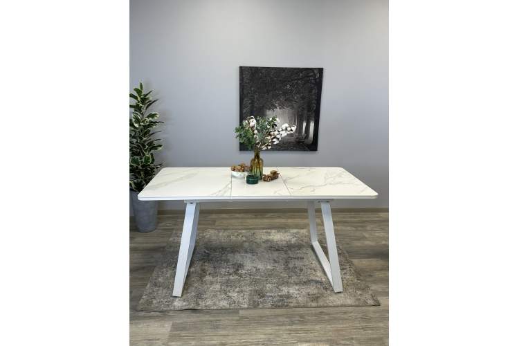 Стол KENNER AZ1200 белый/керамика мрамор белый-11