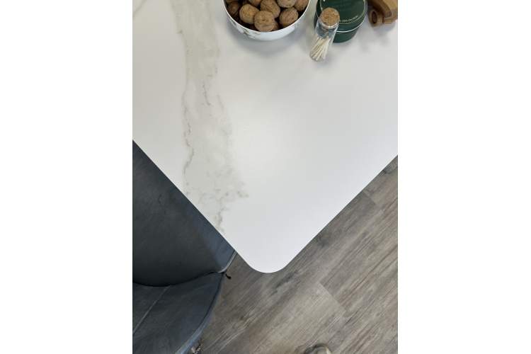 Стол KENNER AZ1200 белый/керамика мрамор белый-13