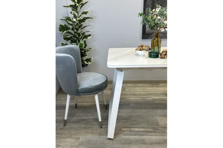 Стол KENNER AZ1200 белый/керамика мрамор белый-15