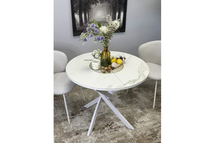 Стол KENNER R1000s белый/керамика белая-4