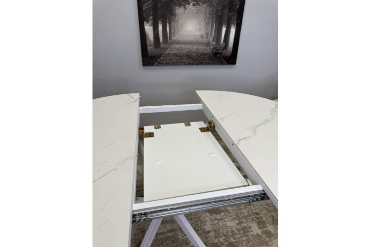 Стол KENNER R1000s белый/керамика белая-12