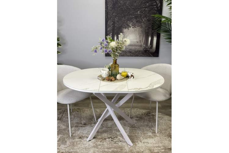 Стол KENNER R1000s белый/керамика белая-14