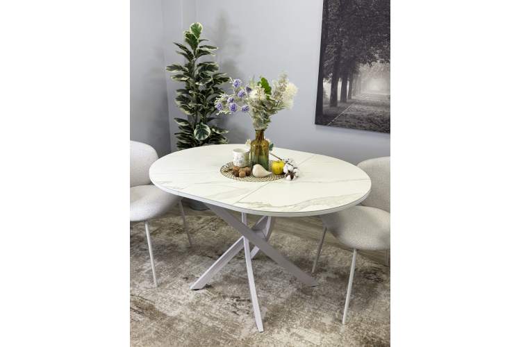 Стол KENNER R1000s белый/керамика белая-15