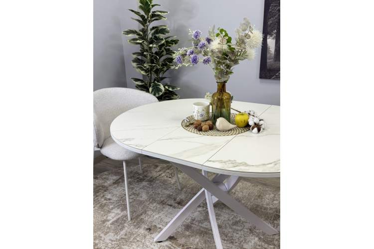 Стол KENNER R1000s белый/керамика белая-17