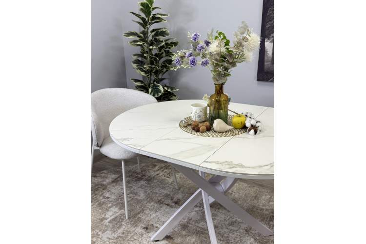 Стол KENNER R1000s белый/керамика белая-18