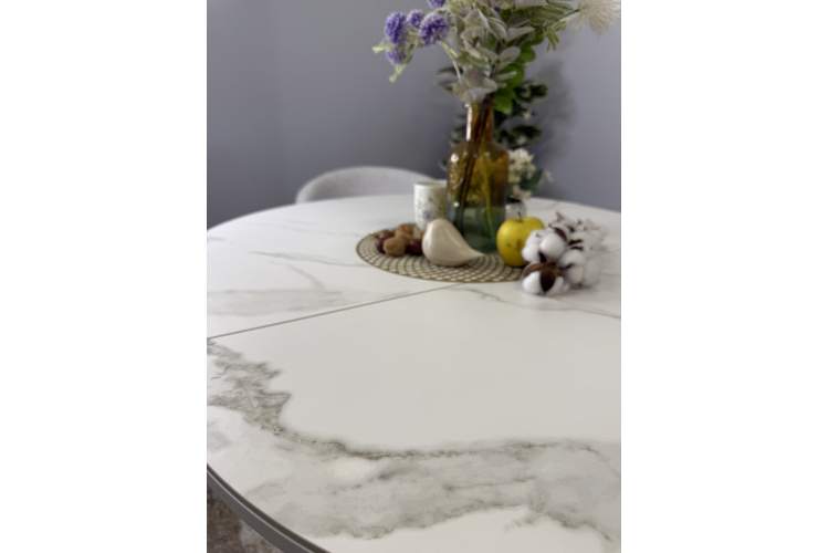 Стол KENNER R1000s белый/керамика белая-20