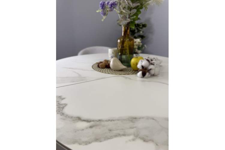 Стол KENNER R1000s белый/керамика белая-21