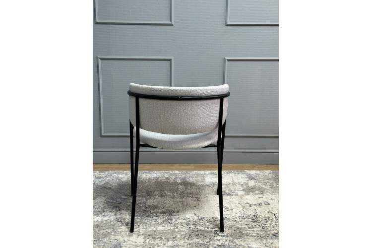 Комплект стульев 2шт KENNER 303SD черный/микробукле серебристый-7