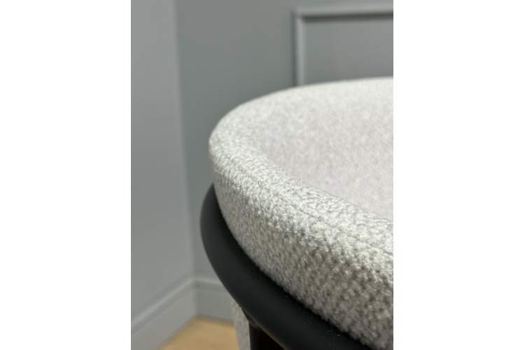 Комплект стульев 2шт KENNER 303SD черный/микробукле серебристый-16