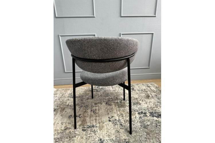 Комплект стульев 2шт KENNER 309SD черный/микробукле серый-10