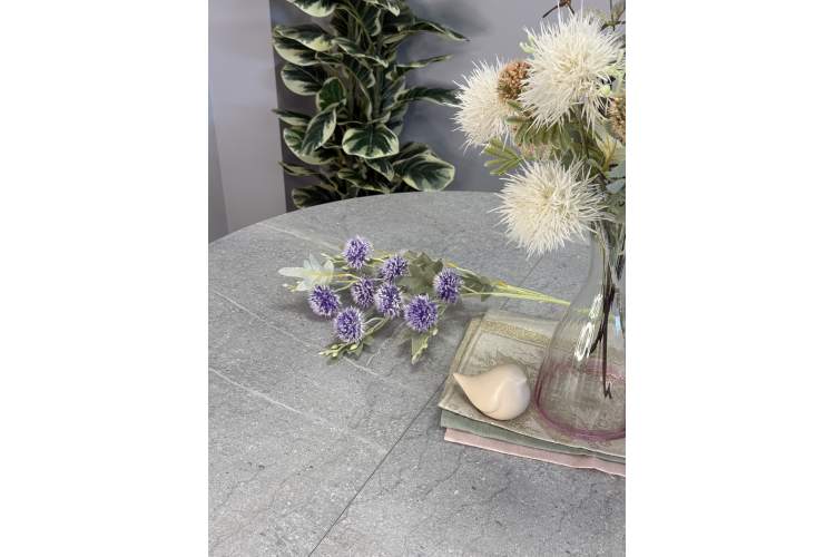 Стол KENNER AR1000 черный/мрамор светло-серый-12