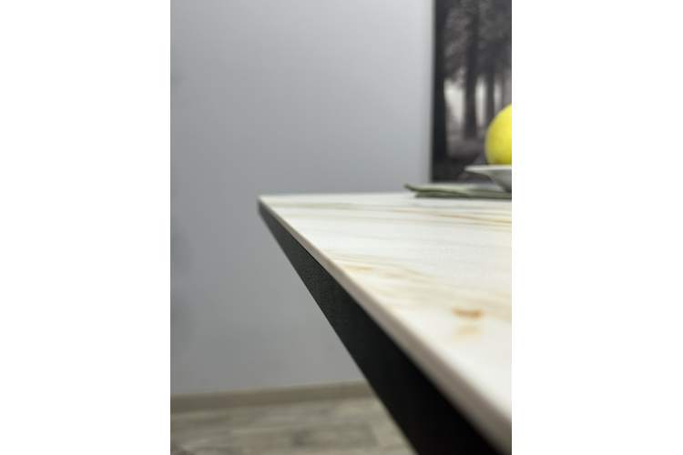 Стол KENNER DM1400 черный/керамика золотая-13