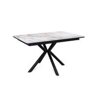 Стол KENNER DM1400 черный/керамика золотая