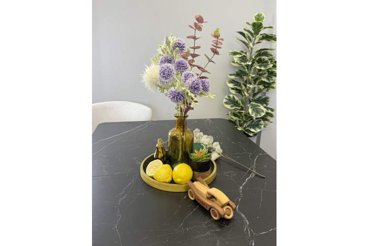 Стол KENNER DM1400 черный/керамика черная-8