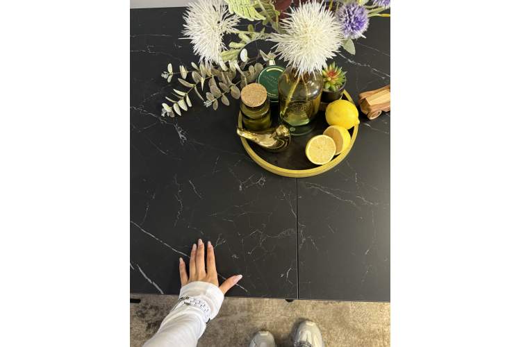 Стол KENNER DM1400 черный/керамика черная-9