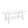 Стол KENNER AA1400 белый/керамика белая