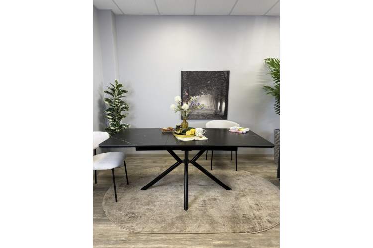 Стол KENNER DM1400 черный/керамика черная-13