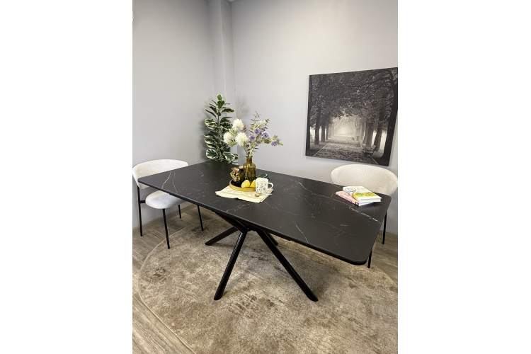 Стол KENNER DM1400 черный/керамика черная-14