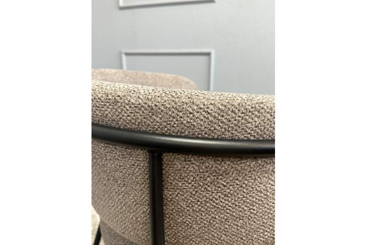 Комплект стульев 2шт KENNER 303SD черный/микробукле капучино-13