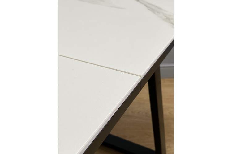 Стол KENNER AZ1200 черный/керамика мрамор белый-7