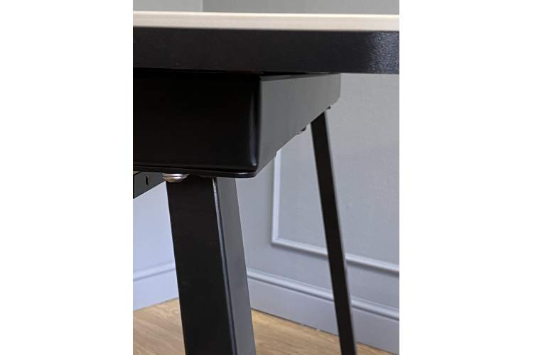 Стол KENNER AZ1200 черный/керамика мрамор белый-8