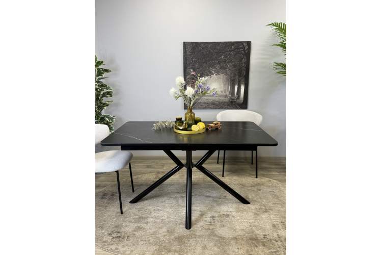 Стол KENNER DM1400 черный/керамика черная-2