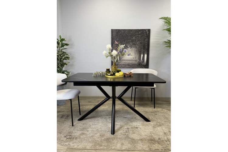 Стол KENNER DM1400 черный/керамика черная-3