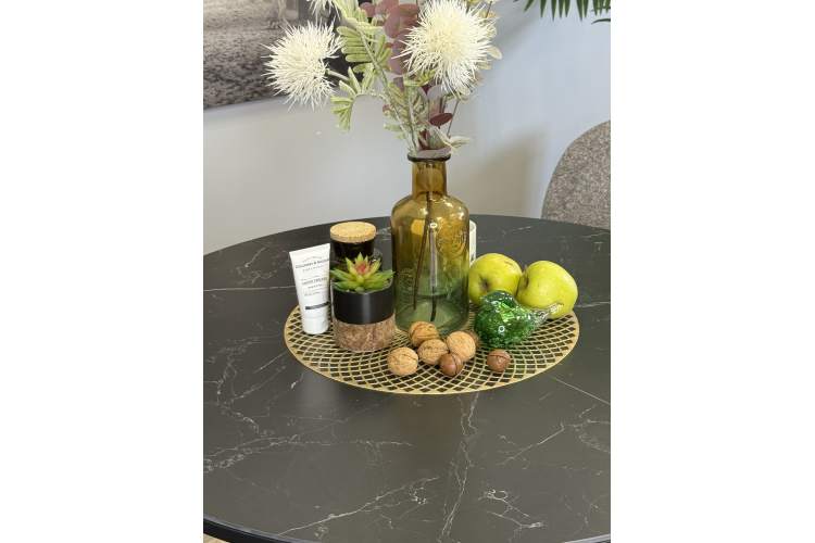 Стол KENNER R900 черный/керамика черная-6