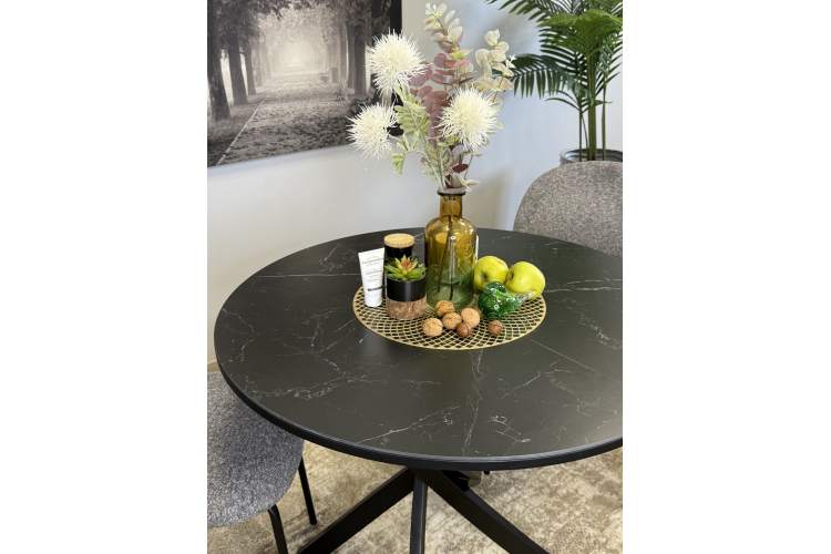 Стол KENNER R900 черный/керамика черная-7