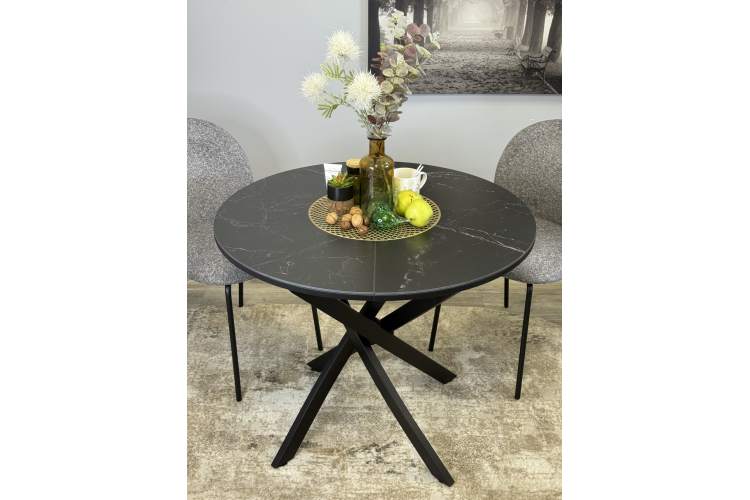 Стол KENNER R900 черный/керамика черная-8