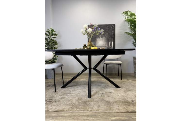 Стол KENNER DM1400 черный/керамика черная-4