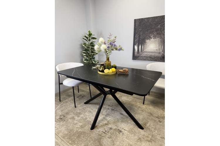 Стол KENNER DM1400 черный/керамика черная-5