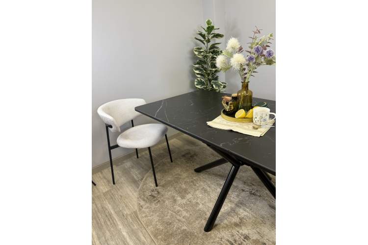 Стол KENNER DM1400 черный/керамика черная-17