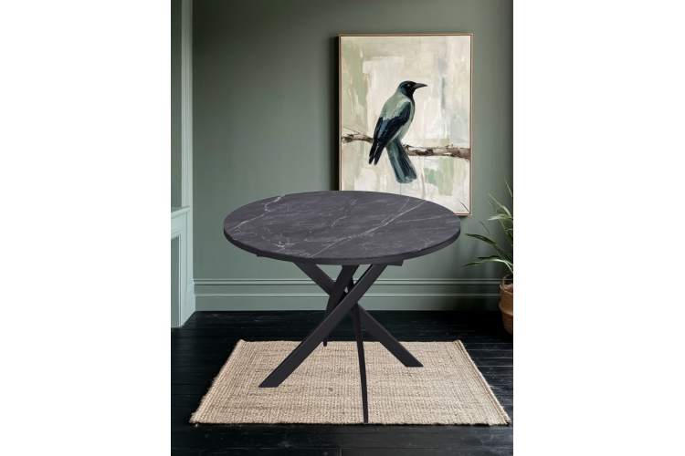 Стол KENNER R900 черный/керамика черная-16