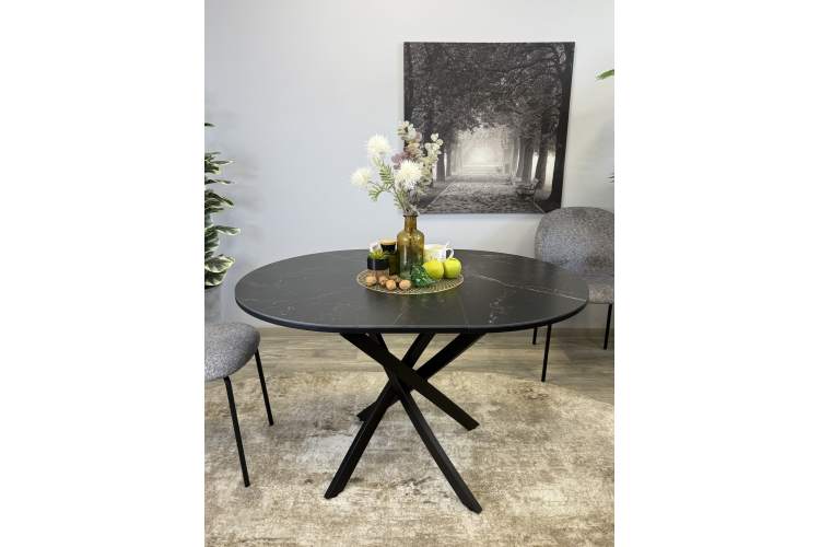 Стол KENNER R900 черный/керамика черная-12